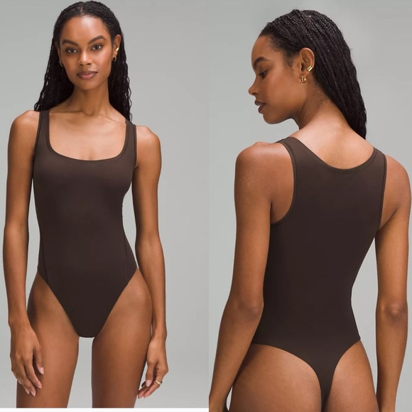 Lululemon Wundermost Ultra-Soft Nulu Square-Neck Sleeveless Bodysuit XS - Picture 8 of 9